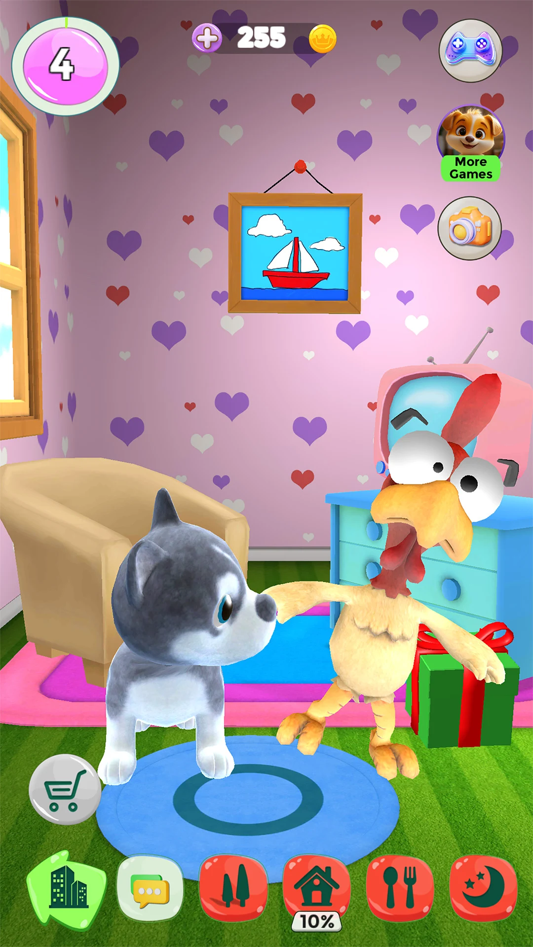 Talking Puppy And Chick screenshot
