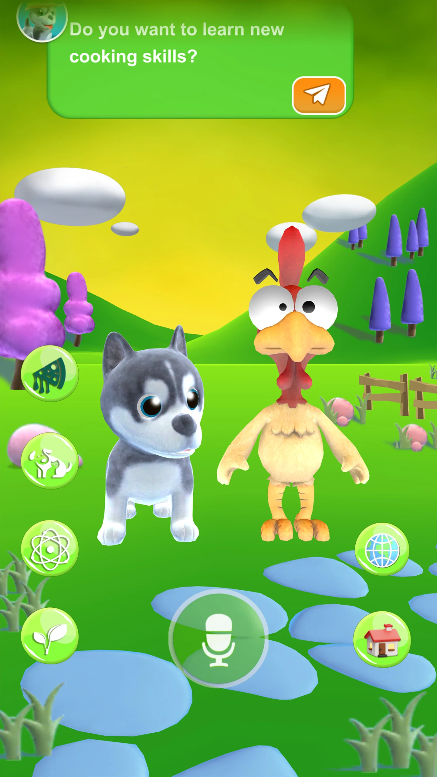 Talking Puppy And Chick screenshot