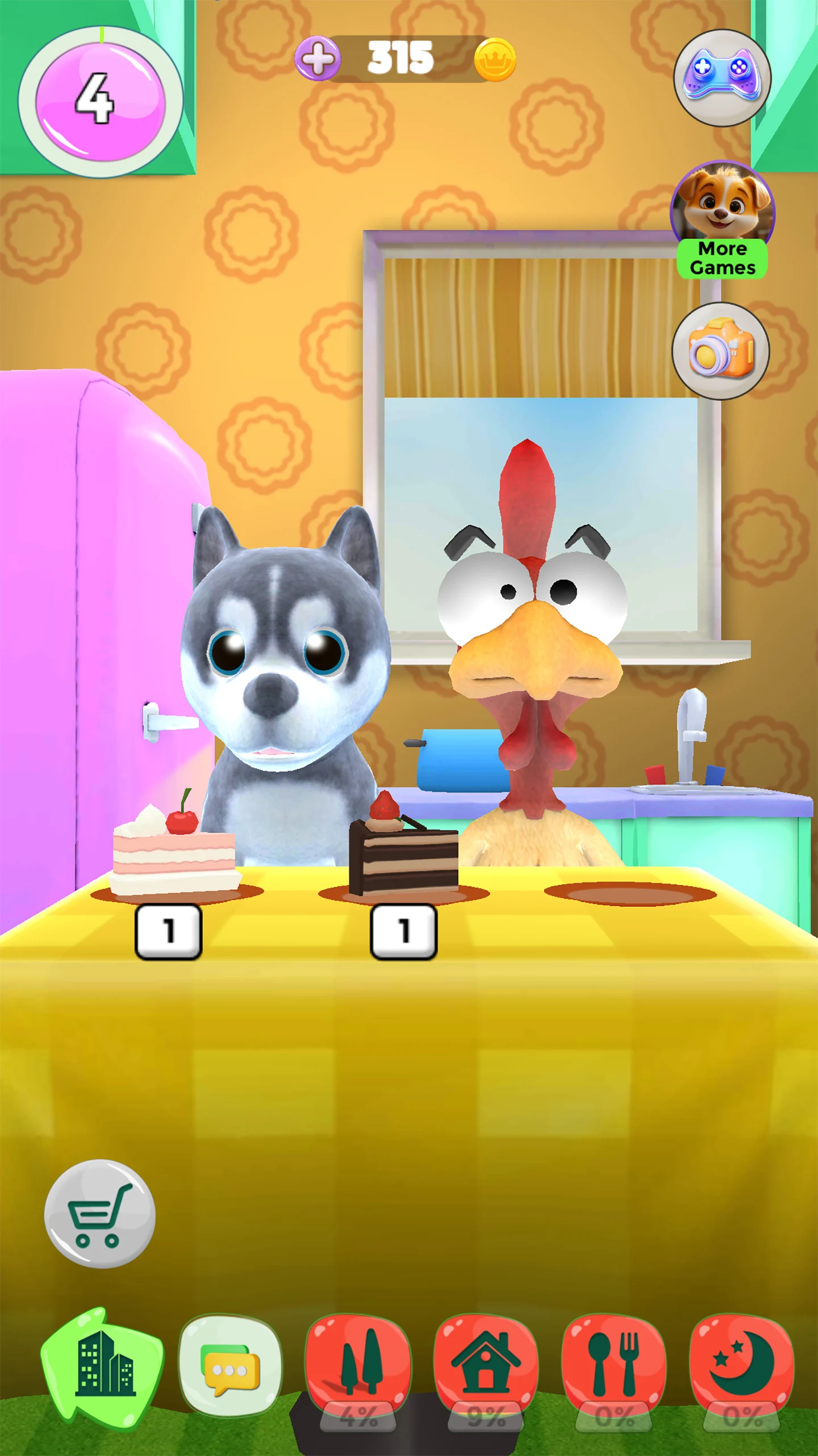 Talking Puppy And Chick screenshot