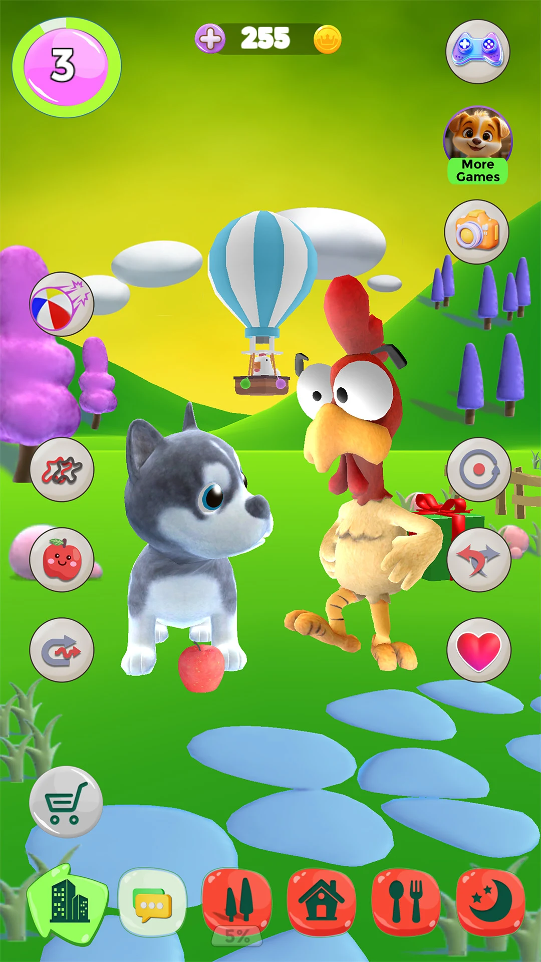 Talking Puppy And Chick screenshot